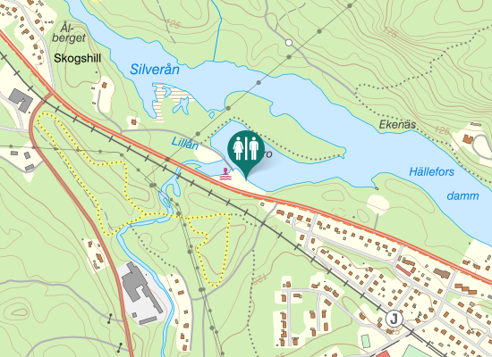 Karta över Storgatan