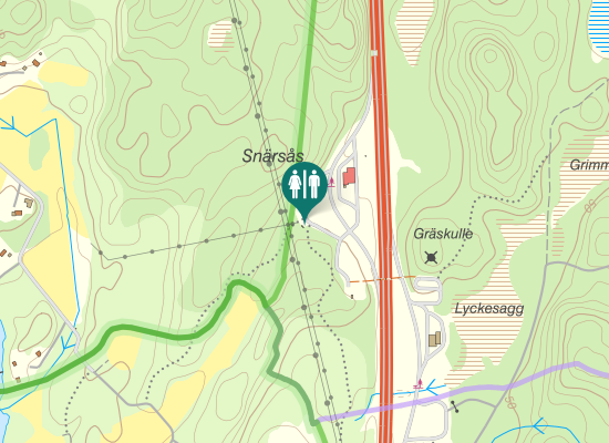 Karta över E 6;E 20