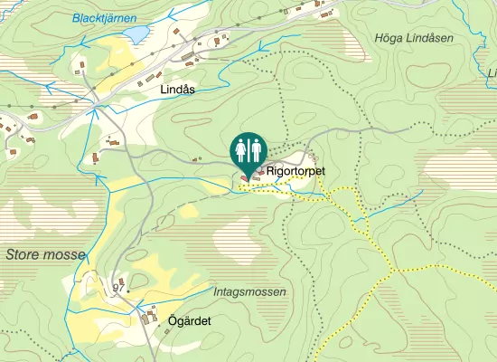 Karta över Ögärdesvägen