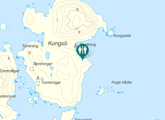 Karta över Tjärnvägen