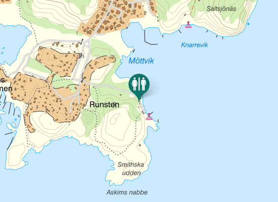 Karta over Smithska Vägen