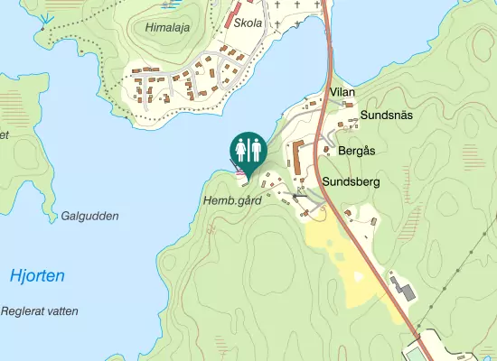 Karta over Skolvägen