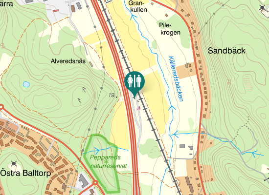 Karta över E 6;E 20