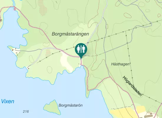 Karta over Borgmästarängen