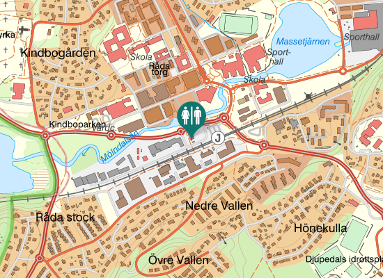 Karta över Åvägen