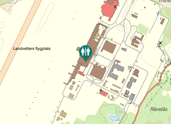 Karta över Flygplatsvägen