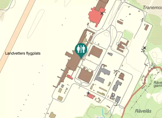 Karta över Flygplatsvägen