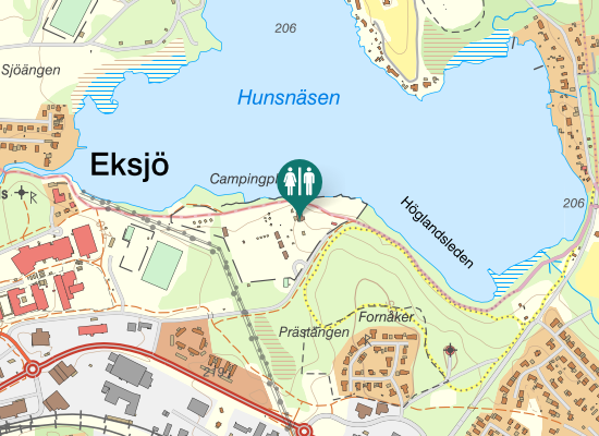 Karta över Prästängsvägen 9