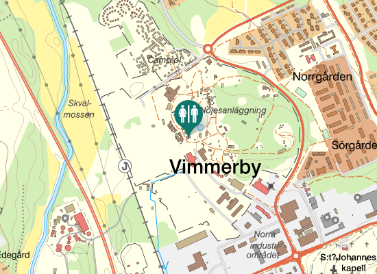 Karta över Bråkmakargatan