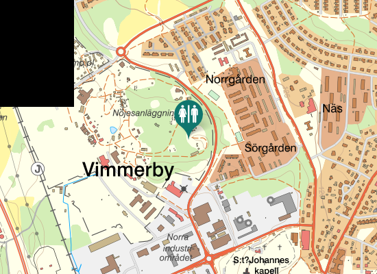 Karta över Lundgatan