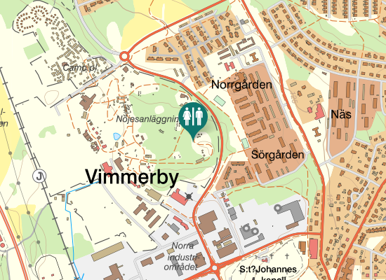 Karta över Lundgatan