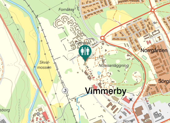 Karta över Skolgatan