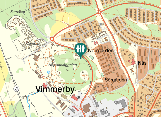 Karta över Lundgatan