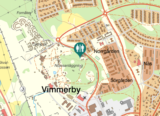 Karta över Lundgatan