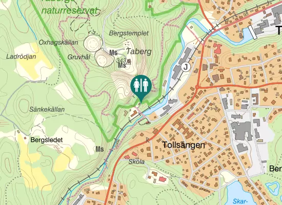 Karta over Kvarnvägen