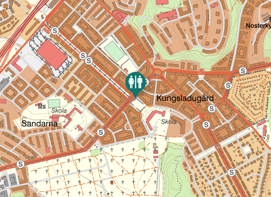 Karta över Älvsborgsplan