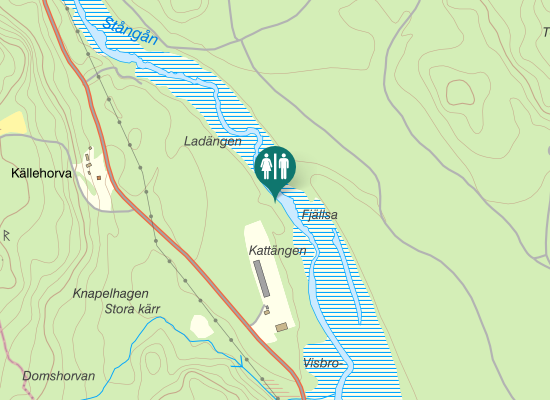 Karta över Grönsvedsvägen