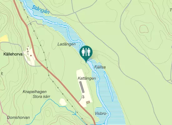 Karta over Grönsvedsvägen