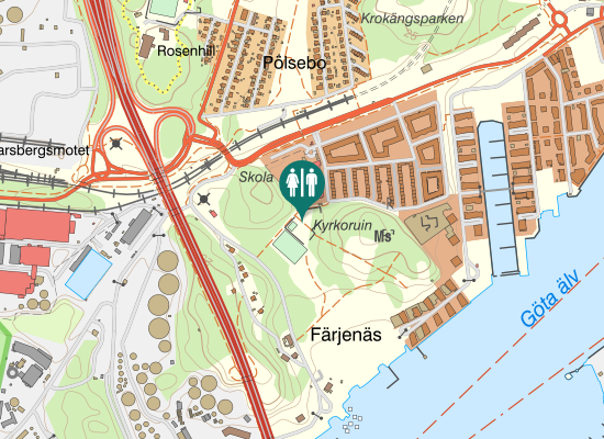 Karta over Salterigatan