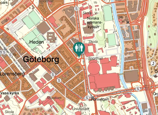 Karta över Sten Sturegatan 44