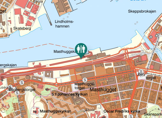 Karta over Emigrantvägen