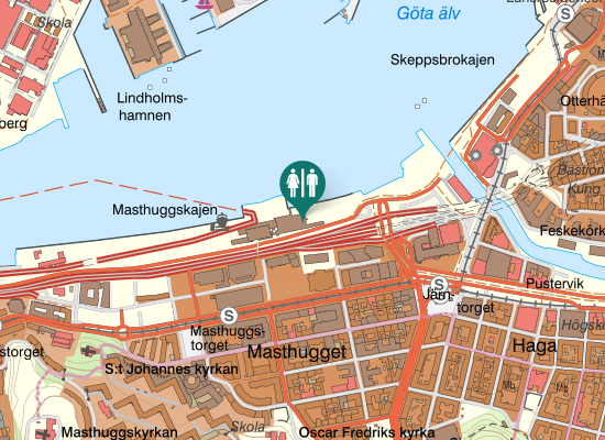 Karta over Emigrantvägen