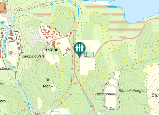 Karta över Skålmekärrsvägen