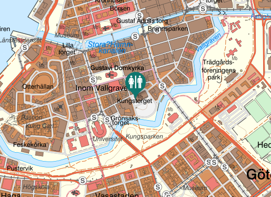 Karta over Kungstorget