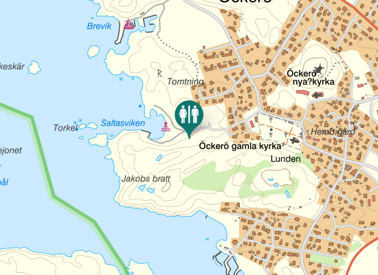 Karta over Saltasviksvägen