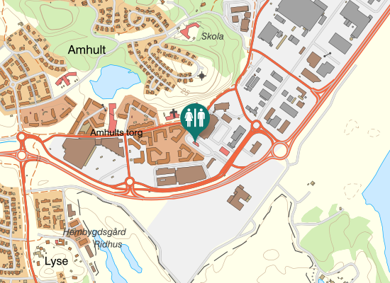 Karta over Fraktflyget