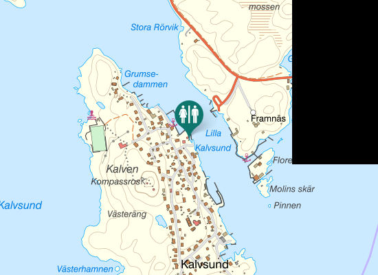Karta over Lotsvägen 2