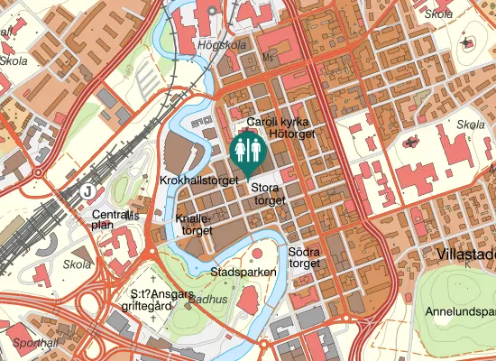 Karta över Stora Torget