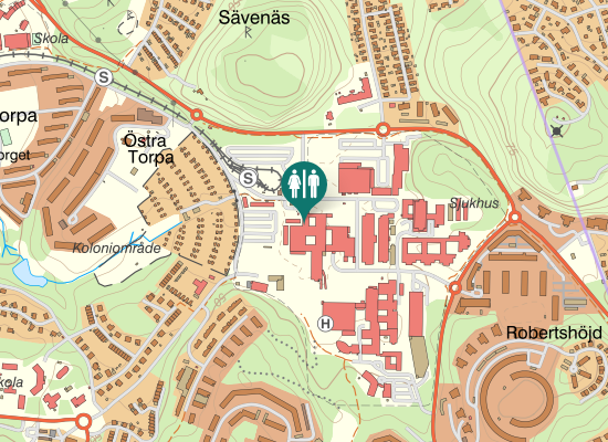 Karta över Diagnosvägen