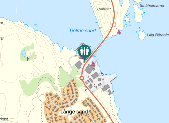 Karta over Hälsövägen