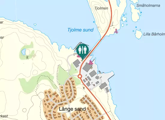 Karta over Hälsövägen