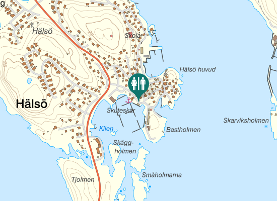 Karta over Tjolmenvägen