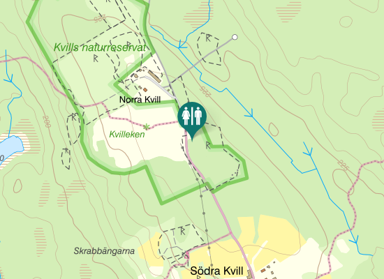 Karta over AMS-vägen