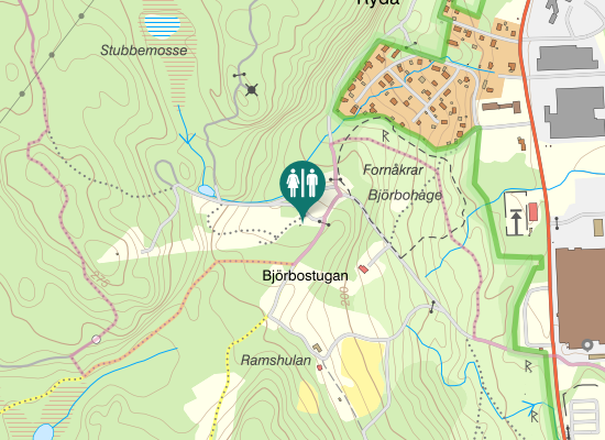 Karta över Ekövägen