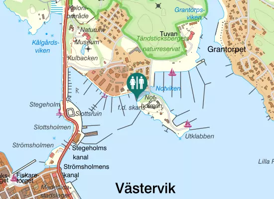 Karta over Solsticksvägen