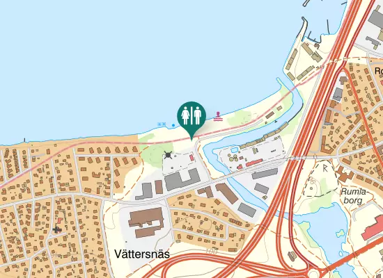 Karta over Alviksvägen