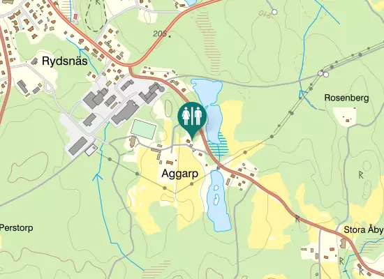 Karta over Axebovägen