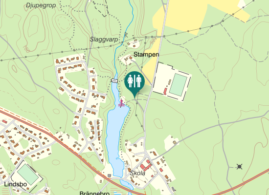 Karta över Ålhultsvägen