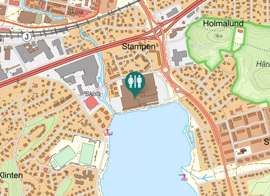 Karta over Gerdskastigen