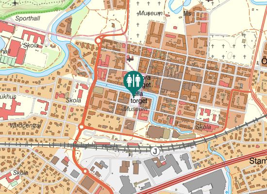 Karta över Lilla Torget