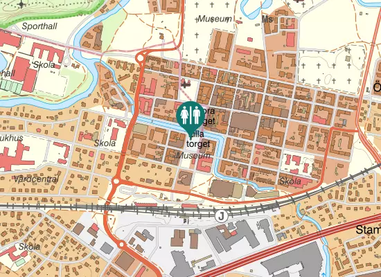 Karta over Lilla Torget