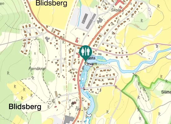 Karta over Ulricehamnsvägen