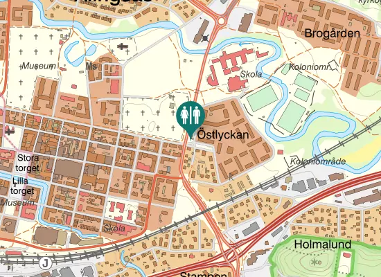 Karta over Oriongatan