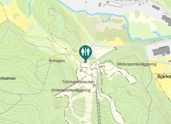 Karta over Tolvmannavägen