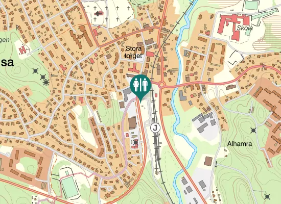 Karta över Kasbacksvägen