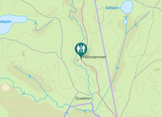 Karta over Göteborgsvägen